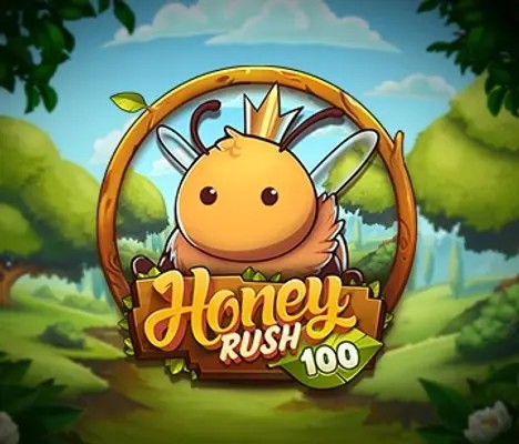 Honey Rush 100 slot visual from Play’n GO available on solverdecasinopt.com